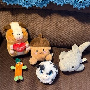 Mix Toy Bundle Assorted Plush Toys Plushies LOT Palm Pals Aurora Shark 🦈